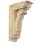 Ekena Millwork Imperial Traditional Rough Sawn Bracket w/ Offset Brace, Douglas Fir, 6"W x 14"D x 22"H BKT0604X14X22IMP01RDF - alternate 1